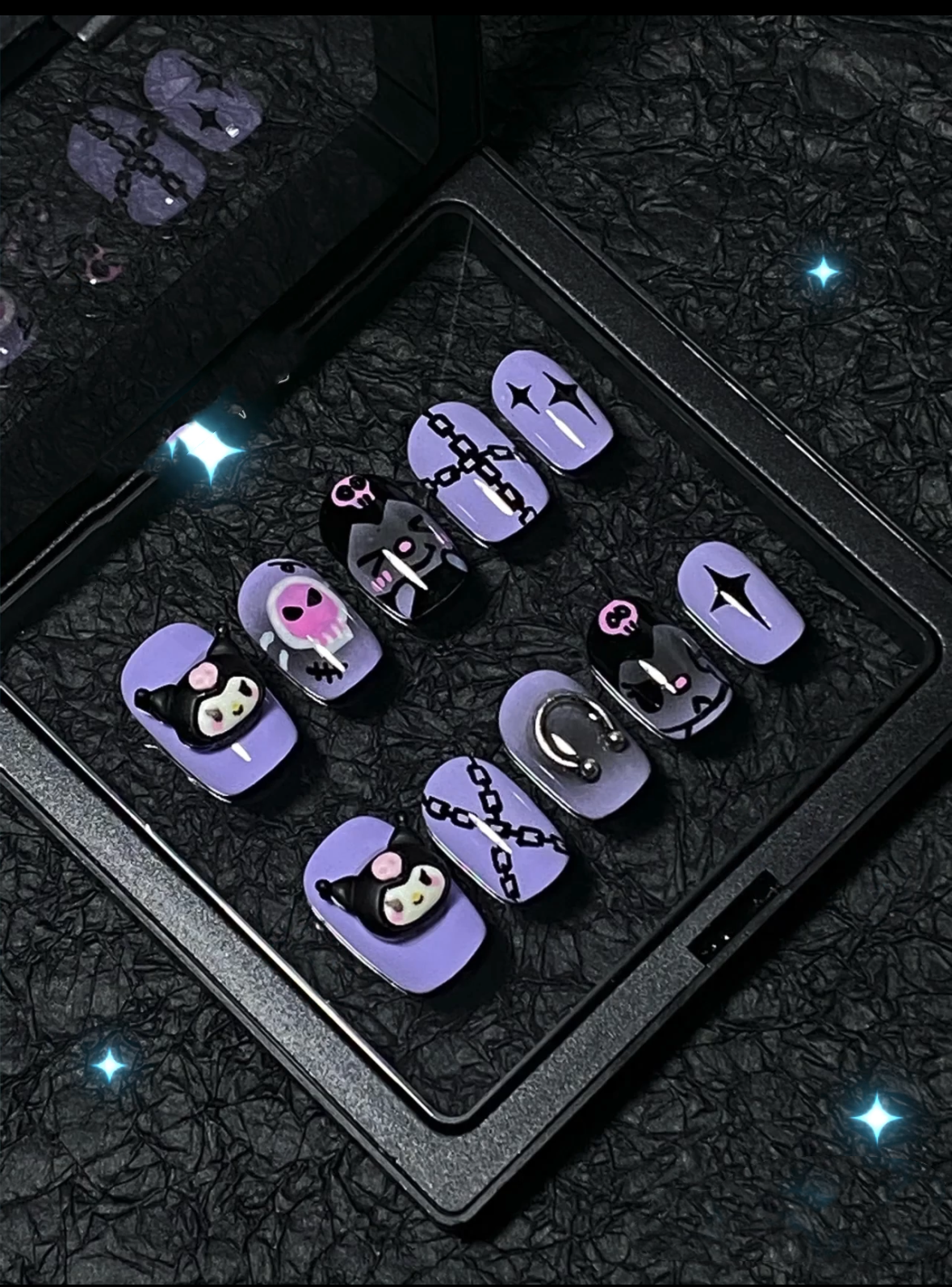 【Halloween】Little Devil | False Nails | SHOPQAQ