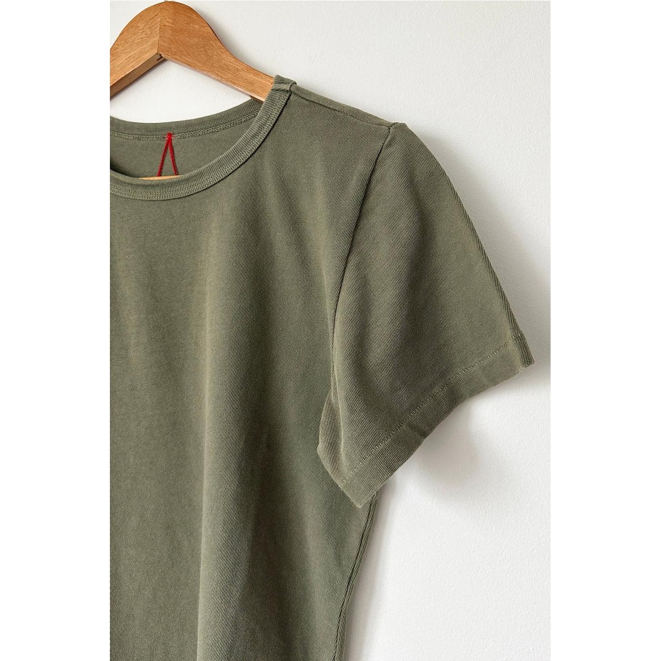 The Little Boy Tee | Army Green