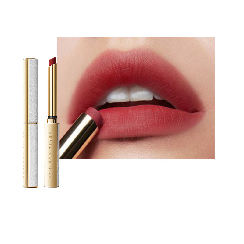 Perfect Diary Rouge Intense Velvet Slim Lipstick L13 Frosting Peach