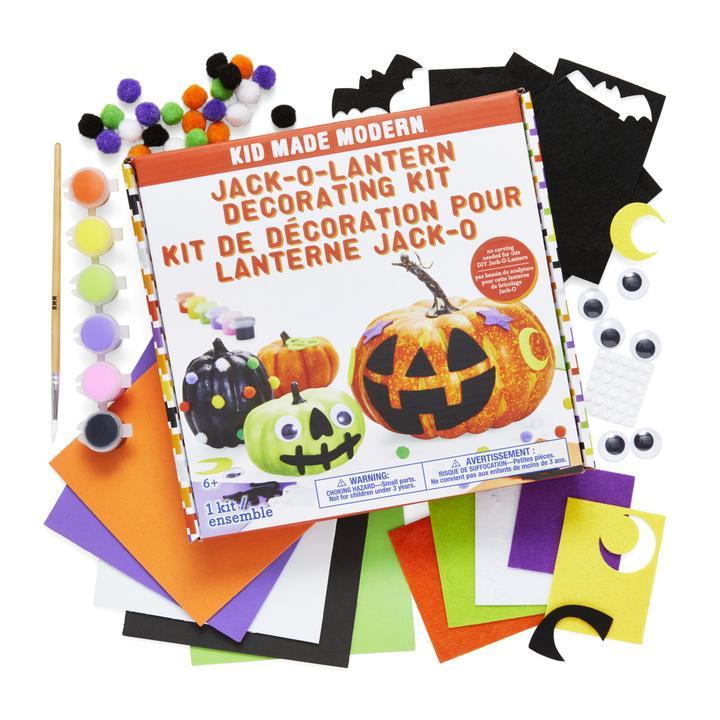 JACK-O-LANTERN DECORATING KIT BY KID MADE MODERN