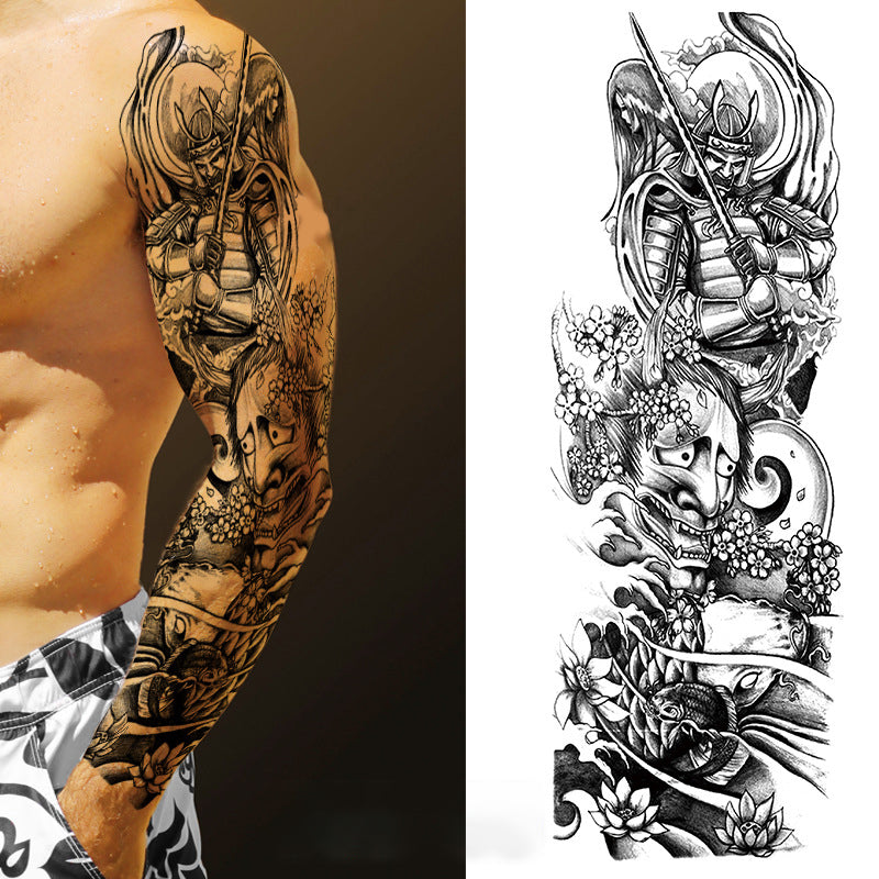 Temporary Tattoos Stickers Full Arm Fake Tattoos Stickers for Men and Women