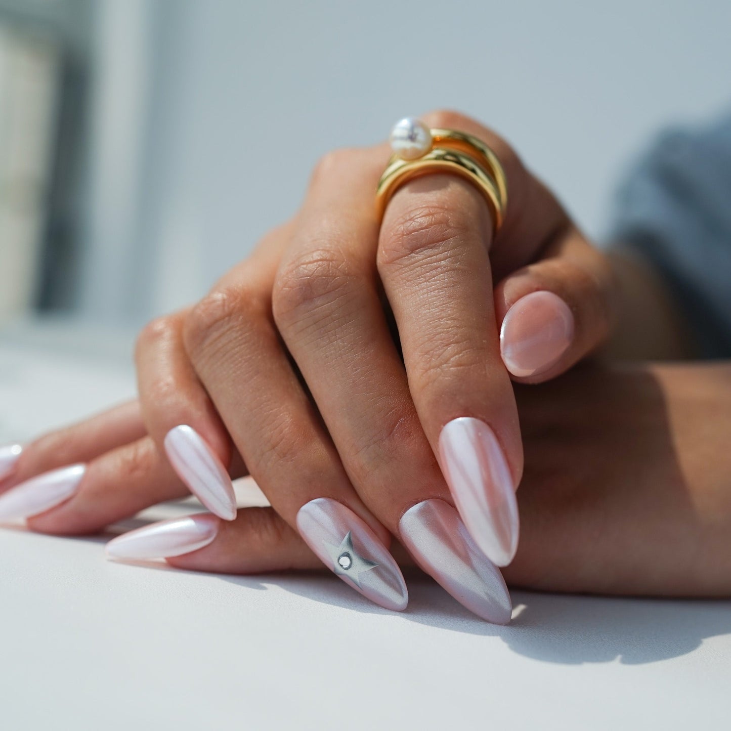 Handmade- Aurora Girl Press On Nail Set