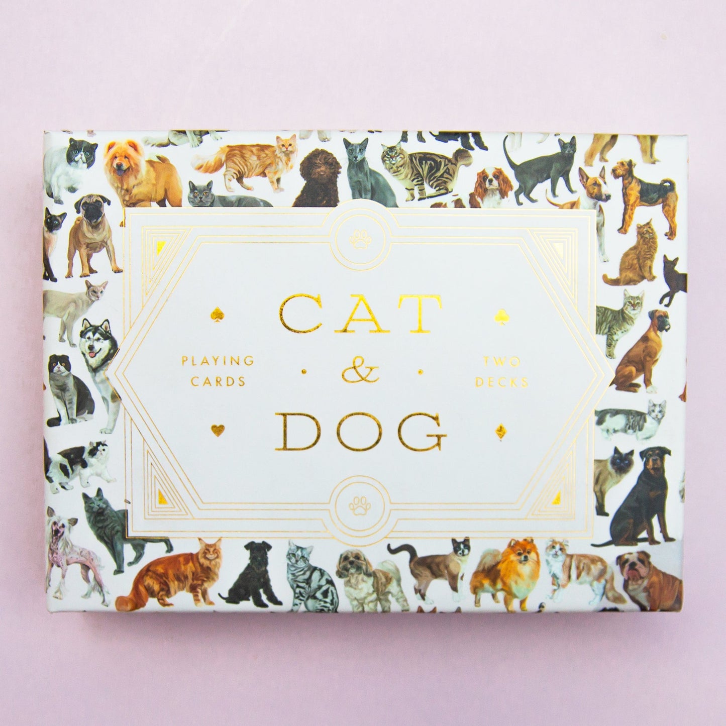 Cat & Dog Playing Cards Set