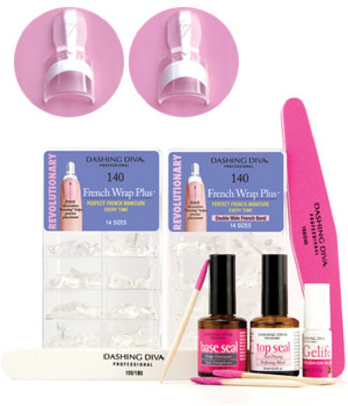 DASHING DIVA FRENCH WRAP MANICURE KIT