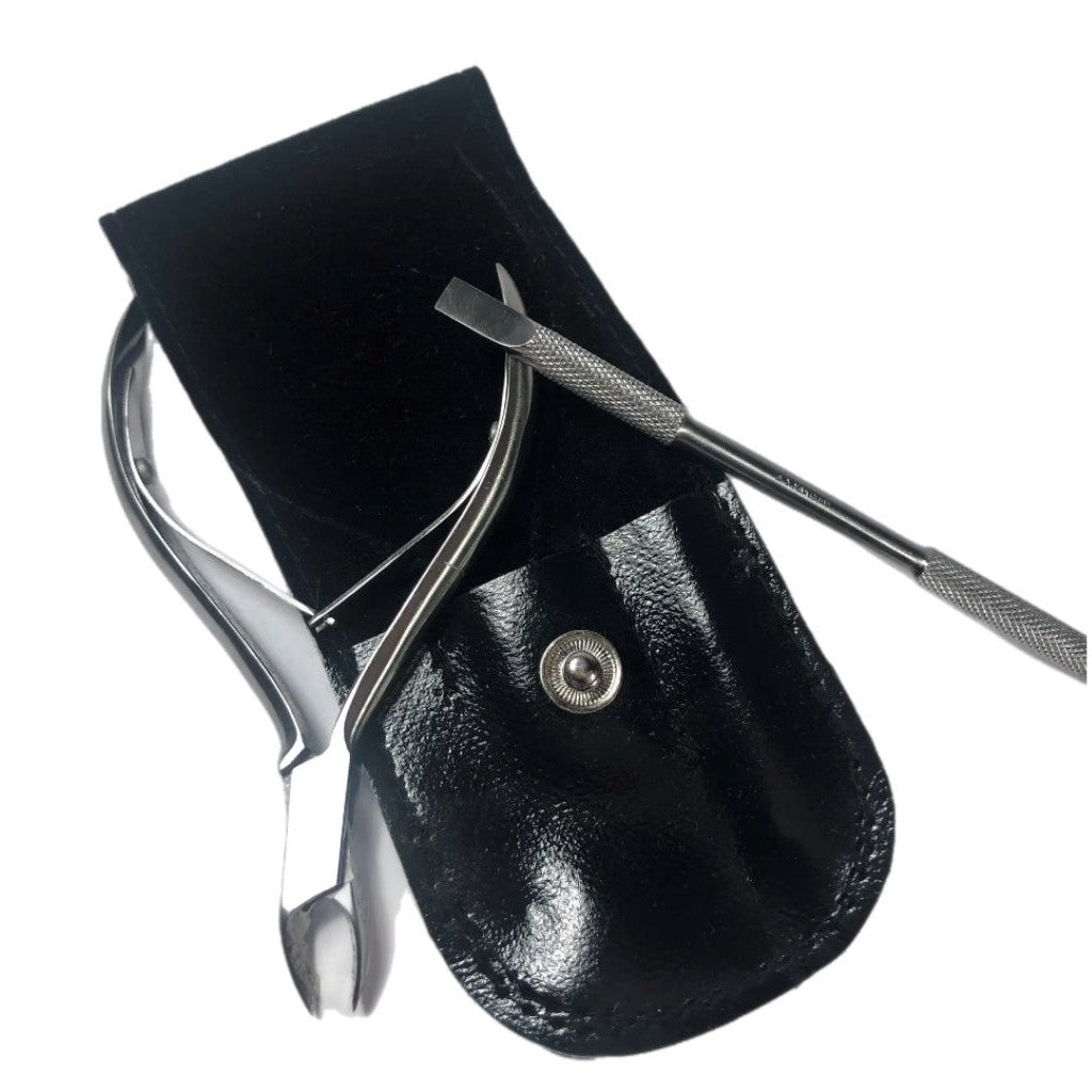Cuticle Nipper + Pusher Set