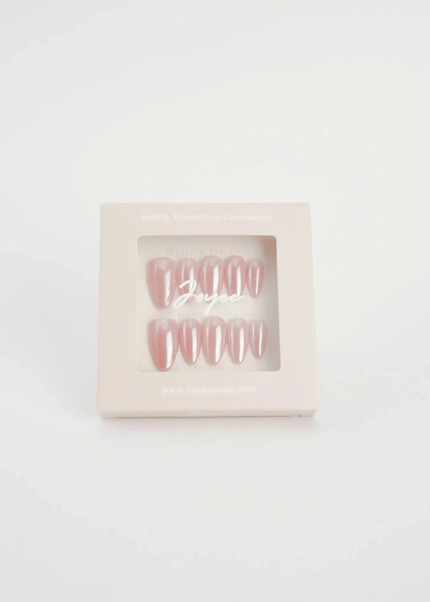 Handmade- Peachy PINK Press On Nail Set