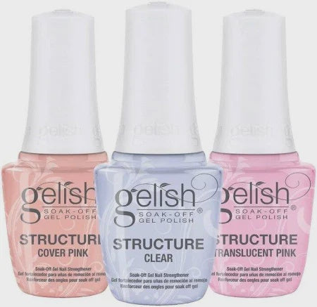 Harmony Gelish Set Brush On Structure Gel 0.5 fl. oz. [Clear/Cover/Translucent]