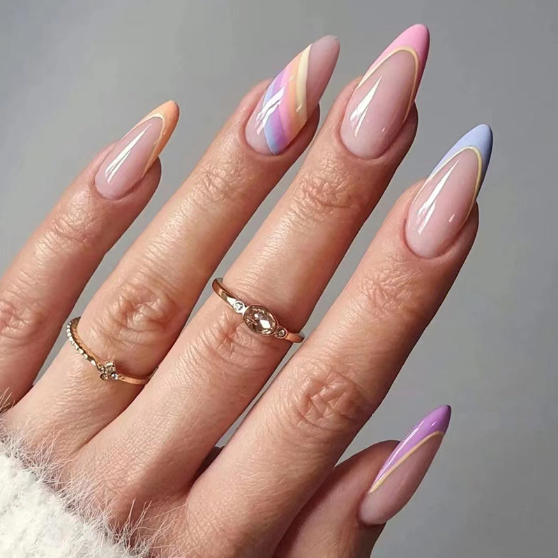Twilight Blush Press-on Nails