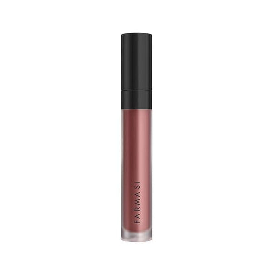 FARMASi Make Up Matte Liquid Lipstick, Long-Lasting and Waterproof Liquid Lipstick, Lightweight and High Impact, 0.14 fl.oz (Perfect Rose)