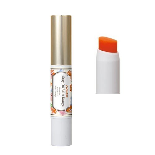Canmake Stay-On Balm Rouge T T05 Sweet Poppy (Long-Lasting Tinted Type)