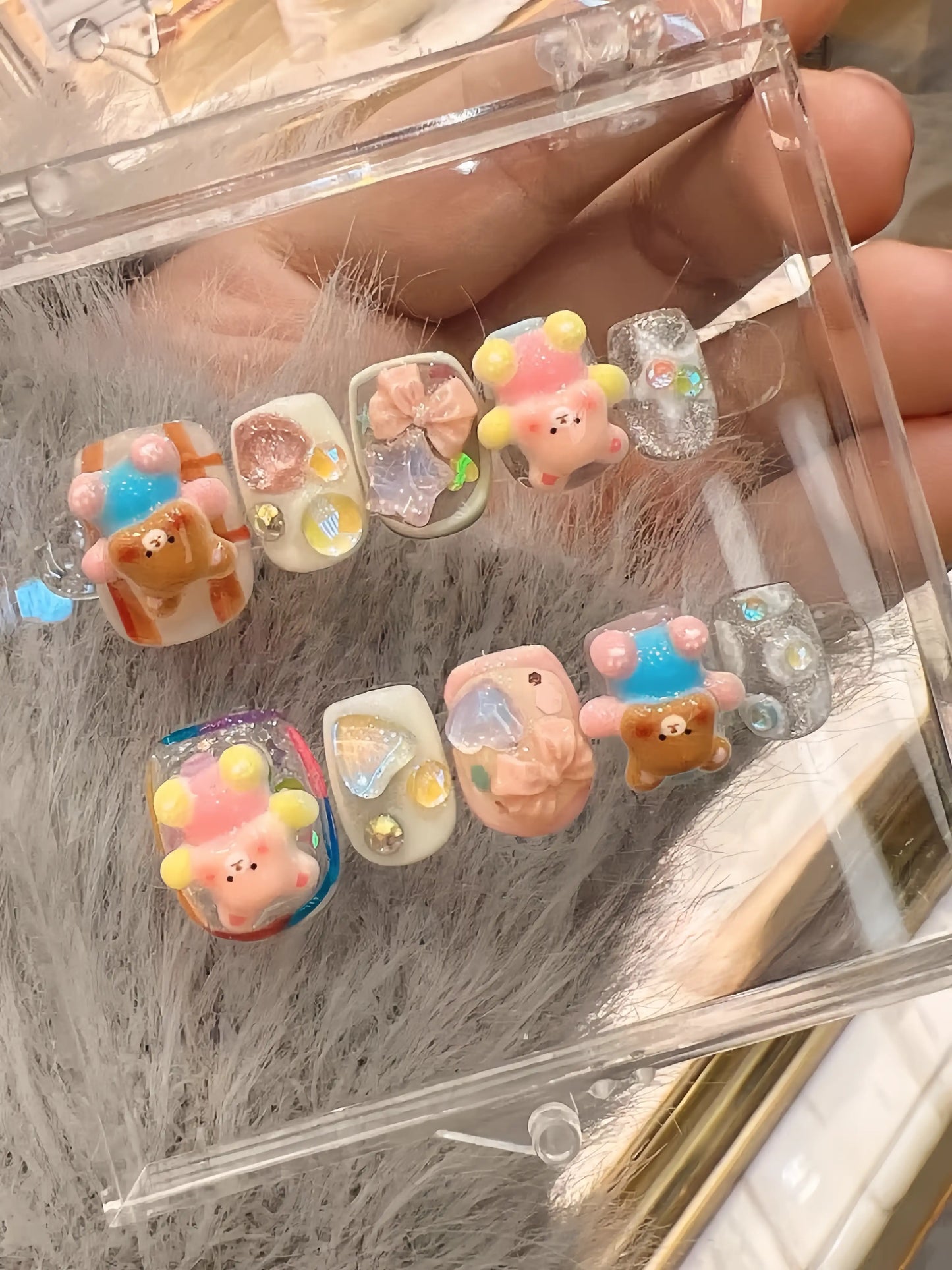 【7-15 days waiting】Night Glow Little Bear