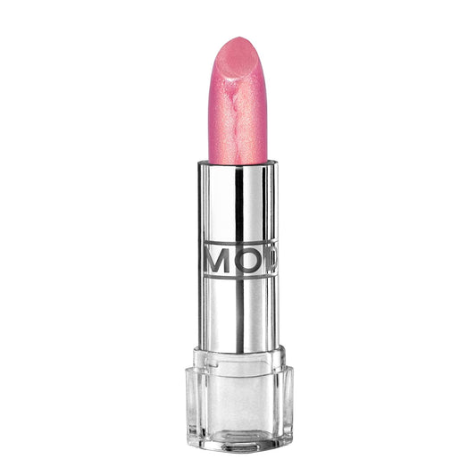 MODE Lustre Lipstick Ultra Frosty Pink Gold Pearl Frost #68 Hydrating Pigment Rich Creamy Lip Color, Nourishing Natural Skincare Fruit Oils, Organic Shea Butter, Cruelty Free