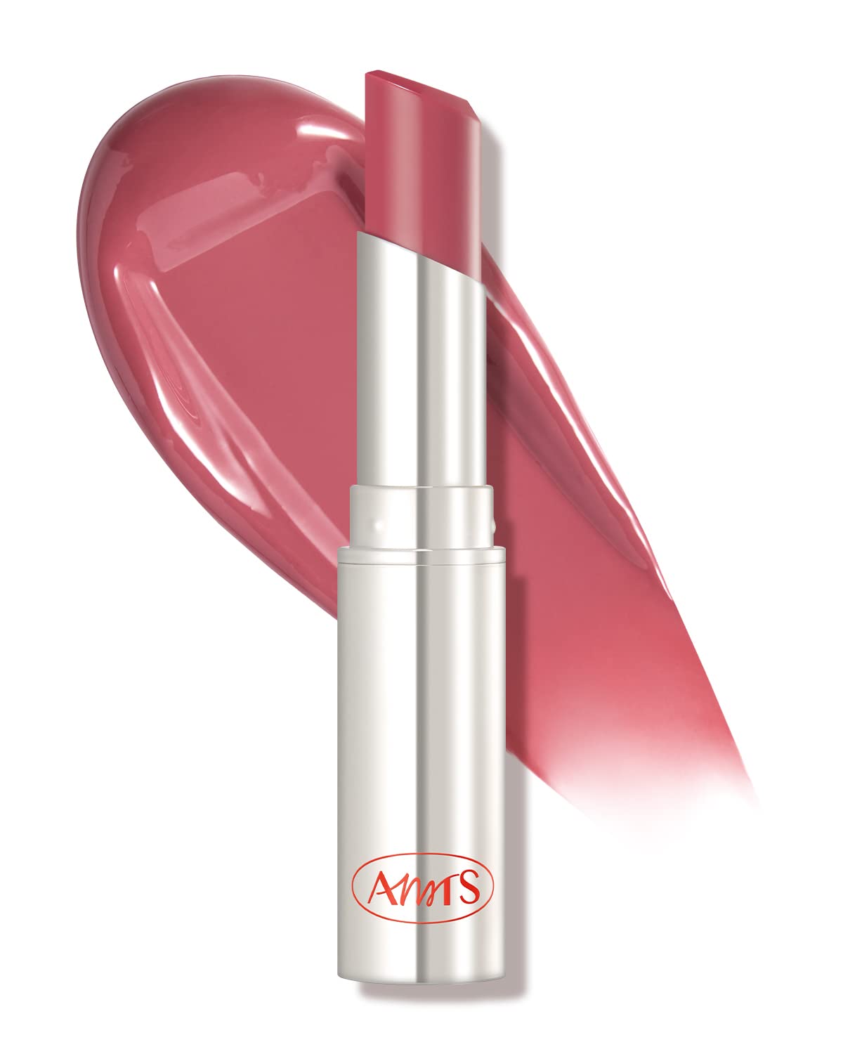 AMTS Tinted Lip Balm - 01 Mauve Pink | Hydrating Lip Butter, Moisturizing Lipstick | Daily Natural Lip Makeup for dry, cracked, chapped lips | korean beauty Lip Tint