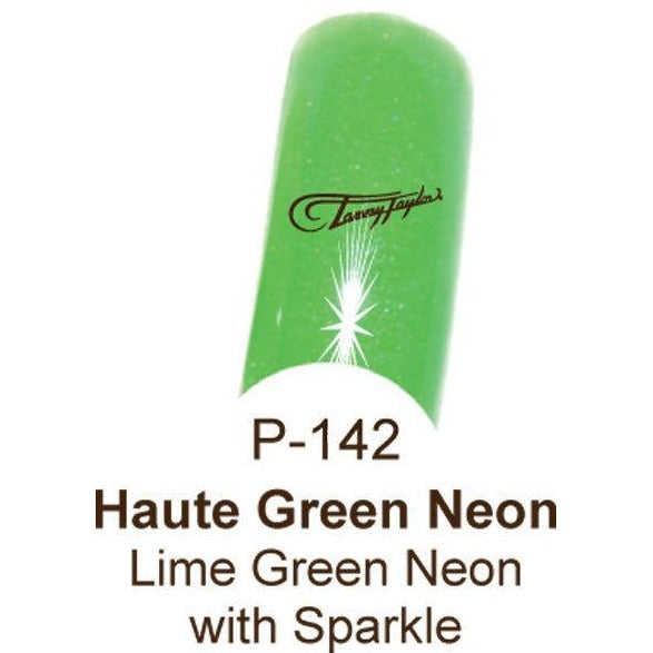 Lime green neon with sparkle