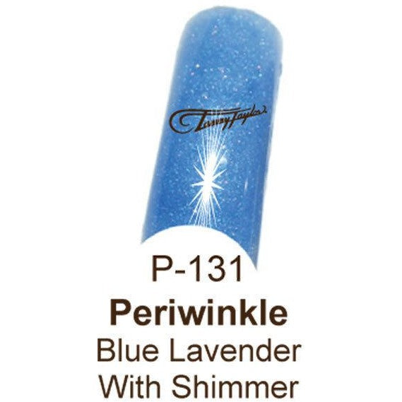 Blue Lavender with shimmer