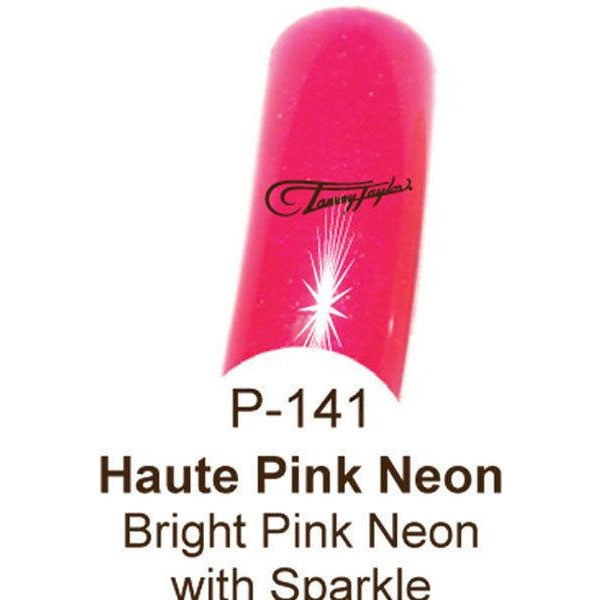 Bright Pink neon with sparkle