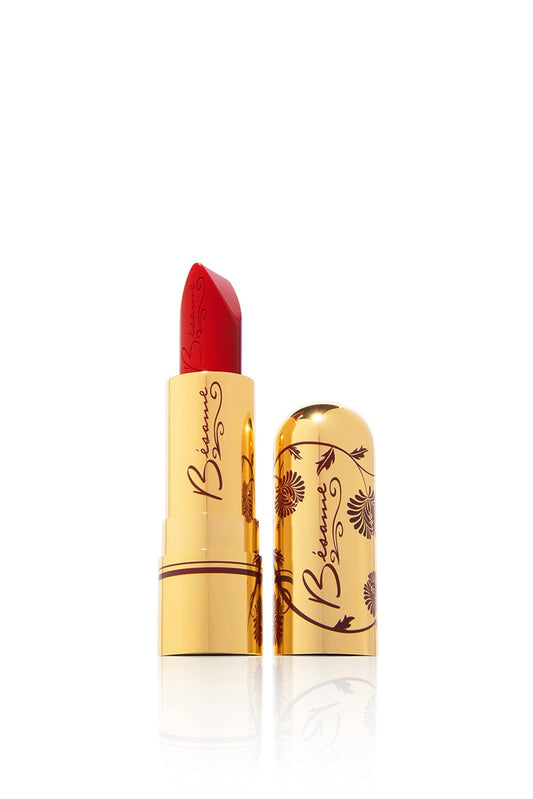 Besame Cosmetics: Classic Color Lipstick - Vintage Lipstick - Highly Pigmented, Long-Lasting Color, Feather-Proof Finish