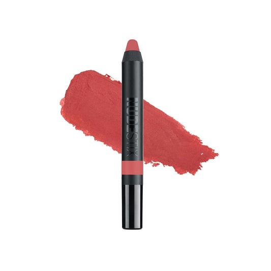 Nudestix Magnetic Matte Lip Color, Lipstick + Lip Liner + Lip Stain, 3-in-1Multi Use Makeup Pencil, Long Lasting Pigment, Kiss Proof, Smudge Proof, Waterproof, Bold Nude Looks