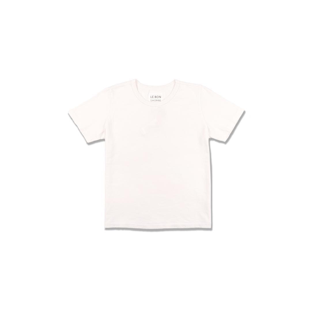 Organic Cotton Vintage Boy Tee | White