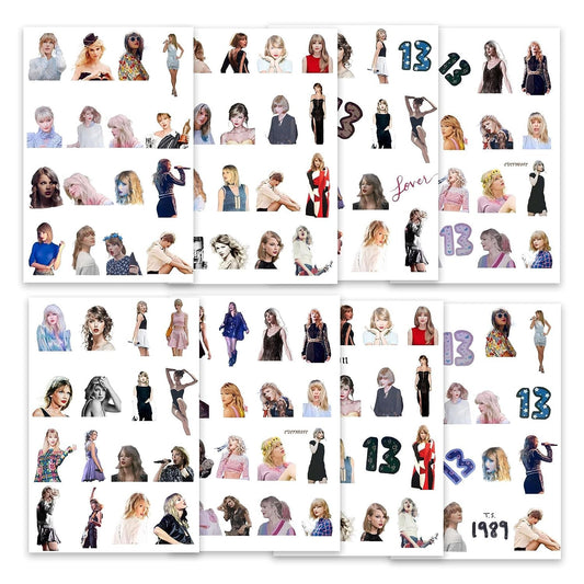 Singer Temporary 128PCS Tattoos Stickers for Taylor Fans (Taylor Fans)