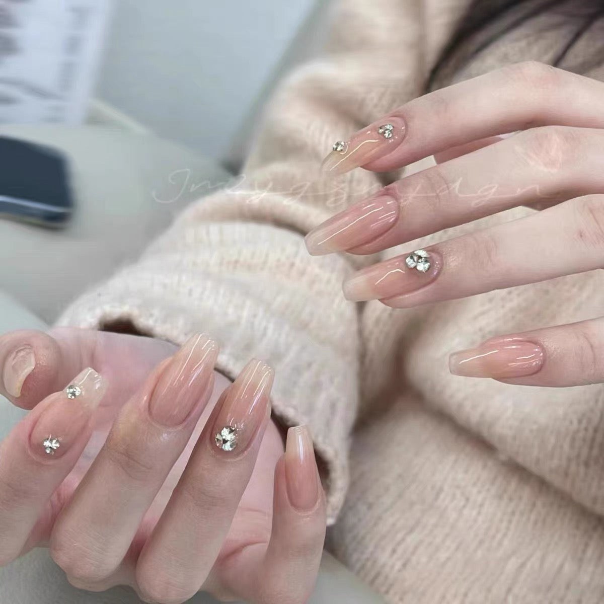 Luxurious Ice-clear Nude