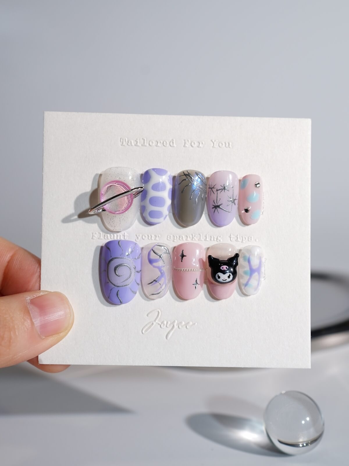 Dreamy-star-custom-short-oval-nail