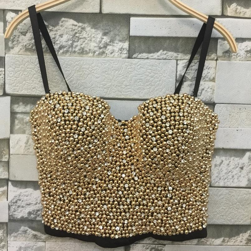 Pearls Crop Top