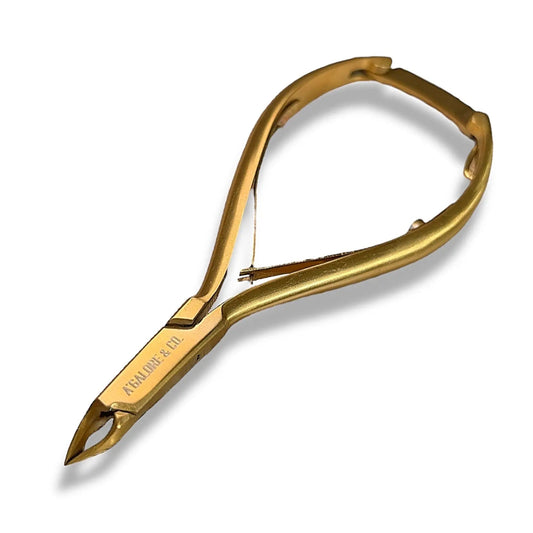 Cuticle Nippers - Gold Titanium