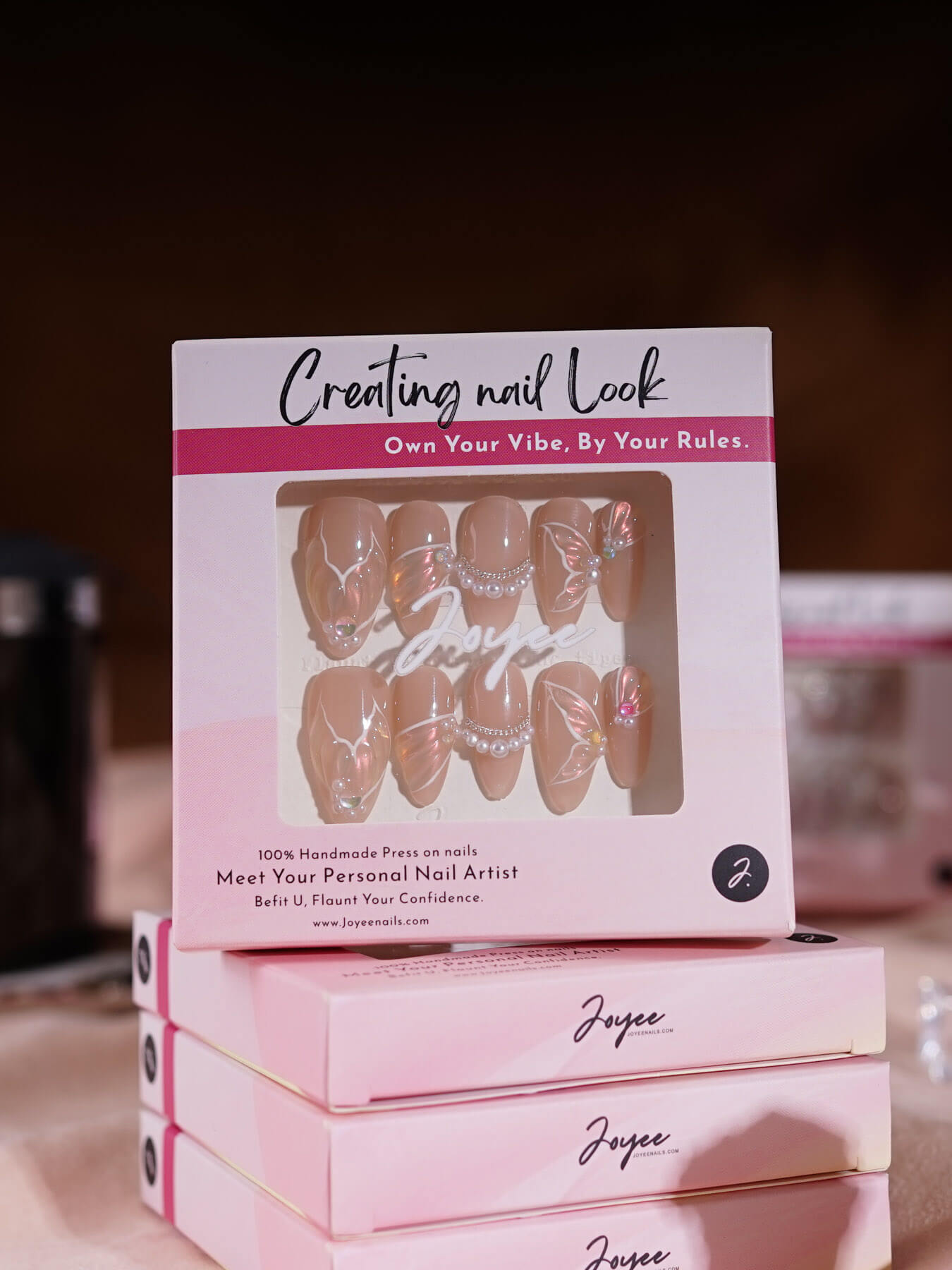 Mermaid Mudium Almond Press on nails | Ready to ship