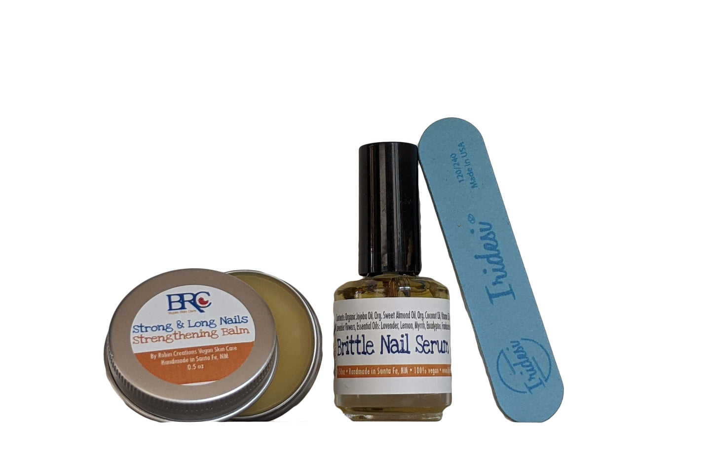 Brittle Nail Serum & Strengthening Balm Set