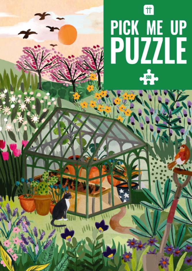 500 Piece Gardening Puzzle and Poster