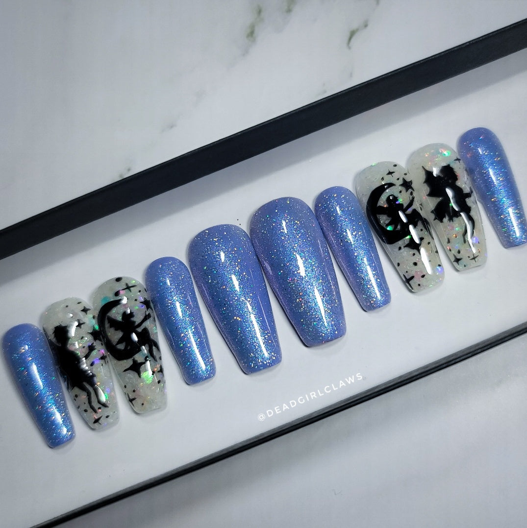Fairy Fantasy Press on Nail Set (Glow in the Dark)