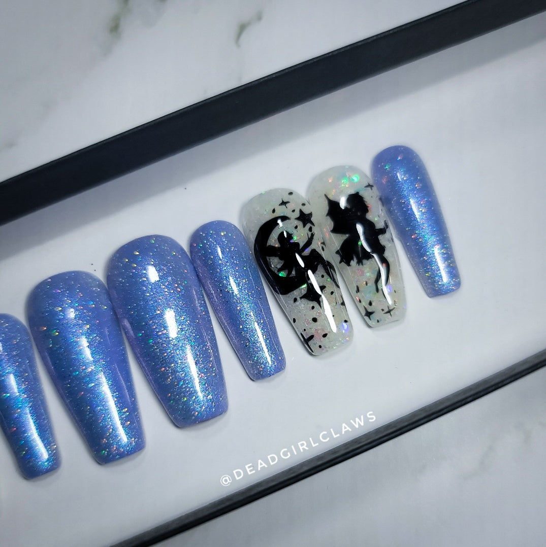 Fairy Fantasy Press on Nail Set (Glow in the Dark)