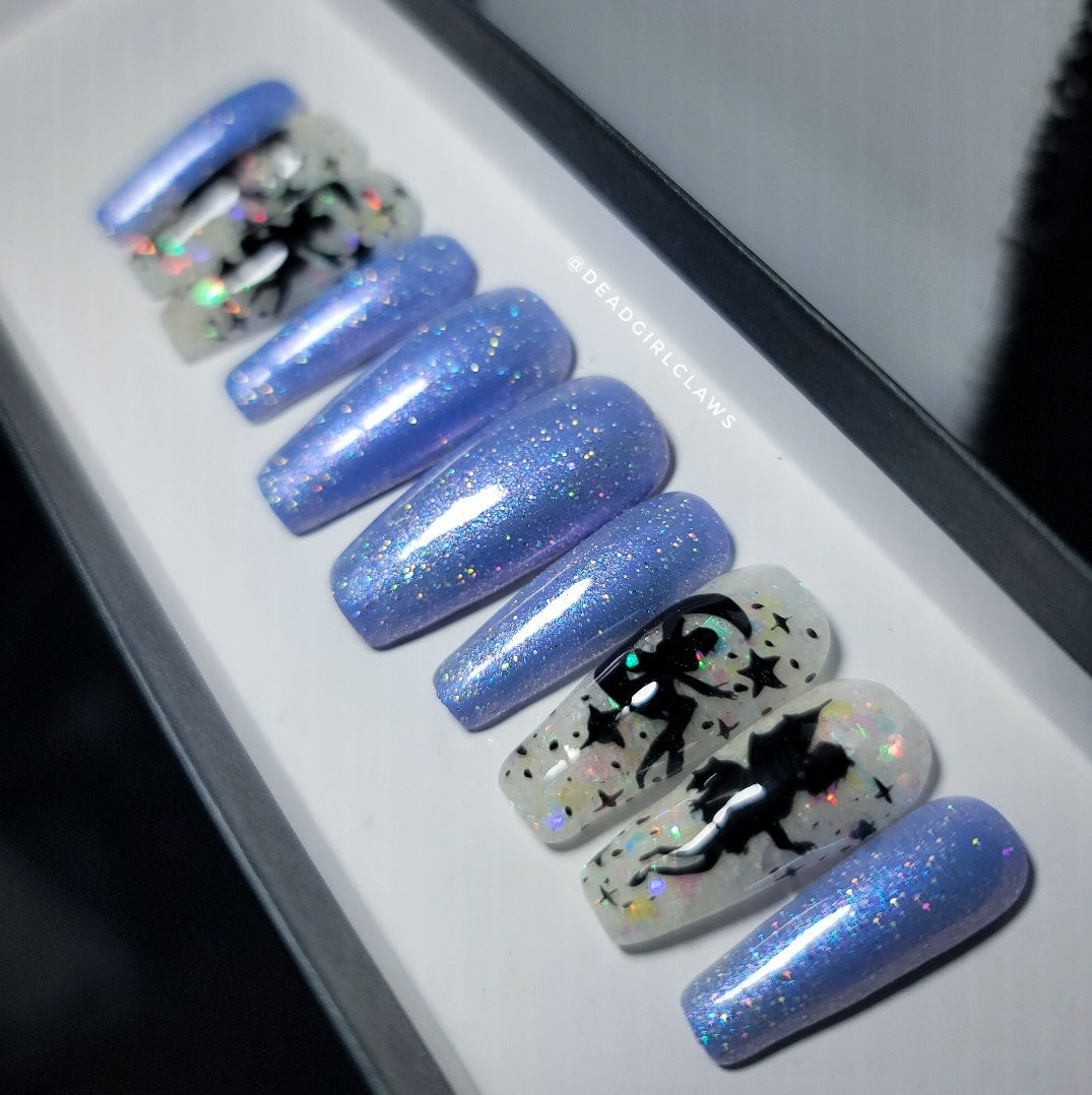 Fairy Fantasy Press on Nail Set (Glow in the Dark)