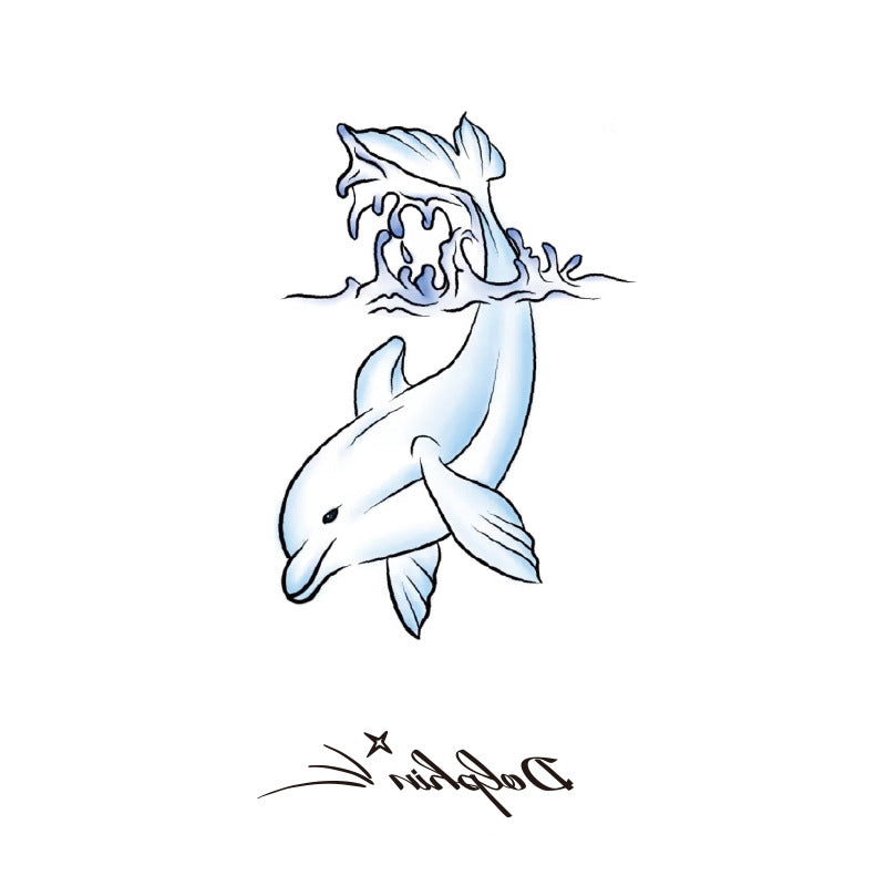 Temporary Tattoos Stickers Cartoon Fake Tattoos Stickers for Men and Women