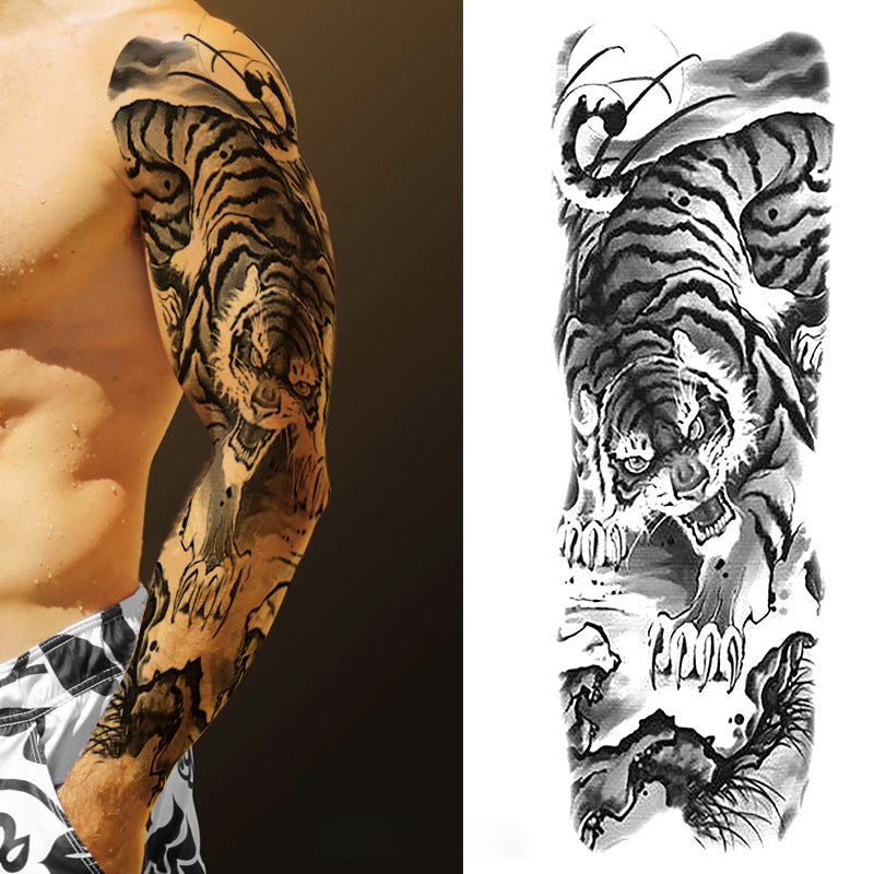 Temporary Tattoos Stickers Full Arm Fake Tattoos Stickers for Men and Women