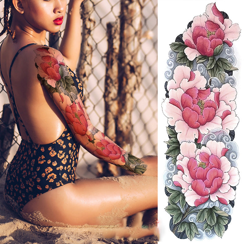 Temporary Tattoos Stickers Full Arm Fake Tattoos Stickers for Men and Women