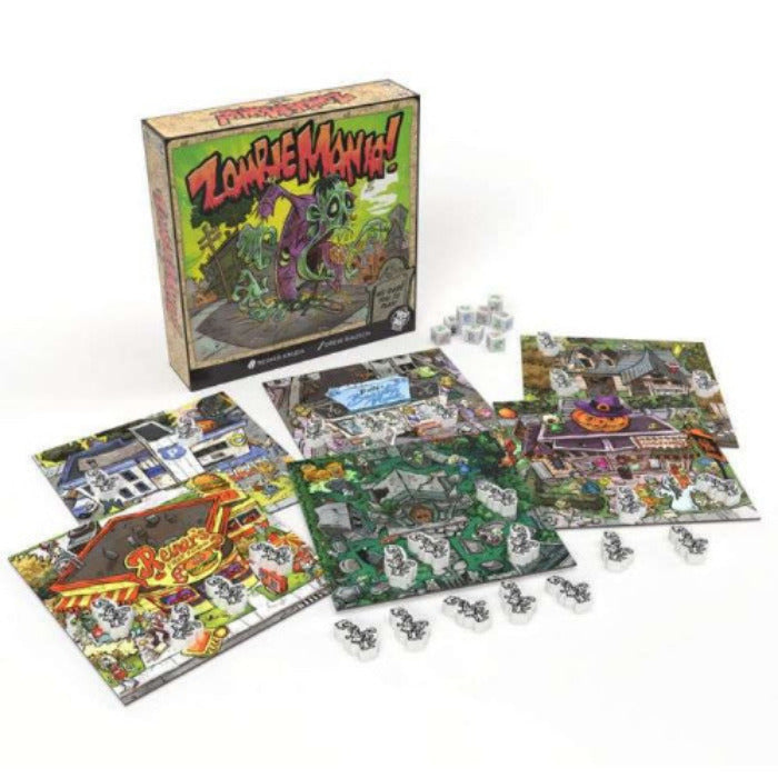 Zombie Mania  Board Game