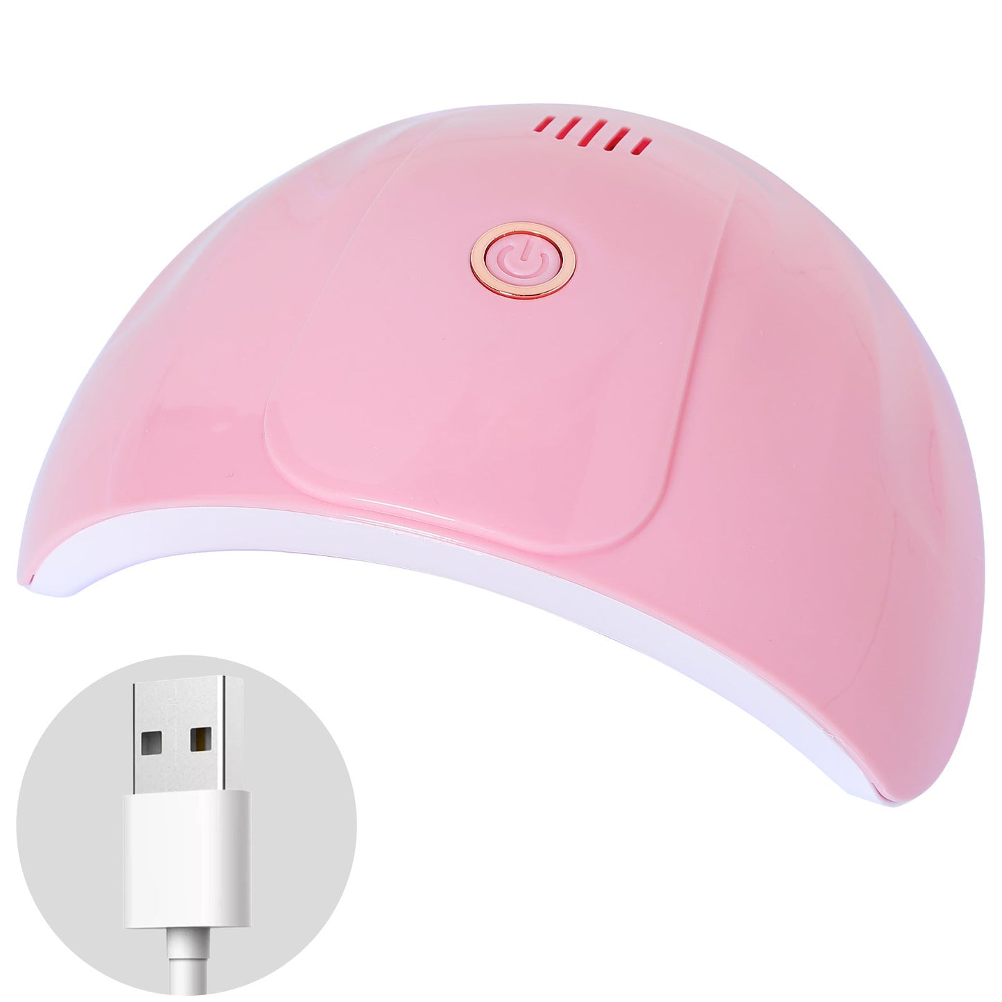 Professional UV Nail Dryer Lamp - Fast and Efficient Gel Cure with USB Rechargeable Technology