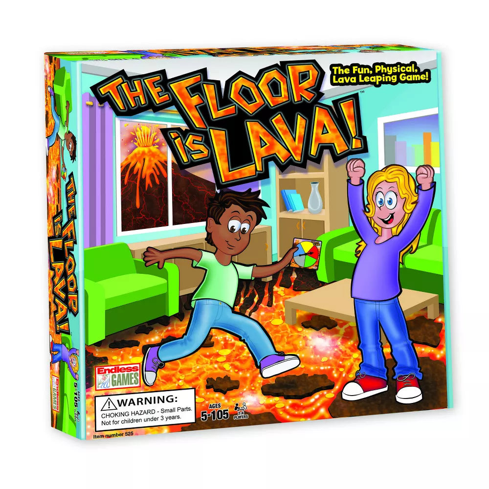 The Floor is Lava! Physical Leaping Game