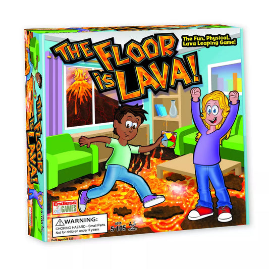 The Floor is Lava! Physical Leaping Game