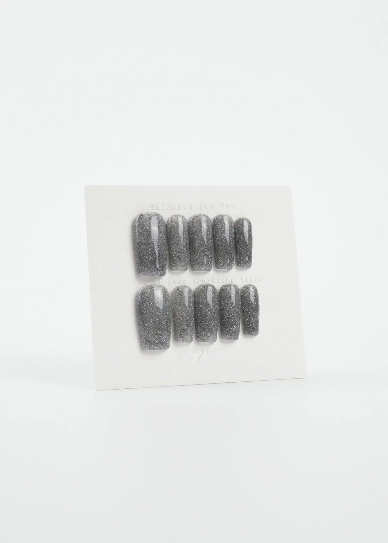 Joyee Best Press On Nails Lightslategray / Xs 4