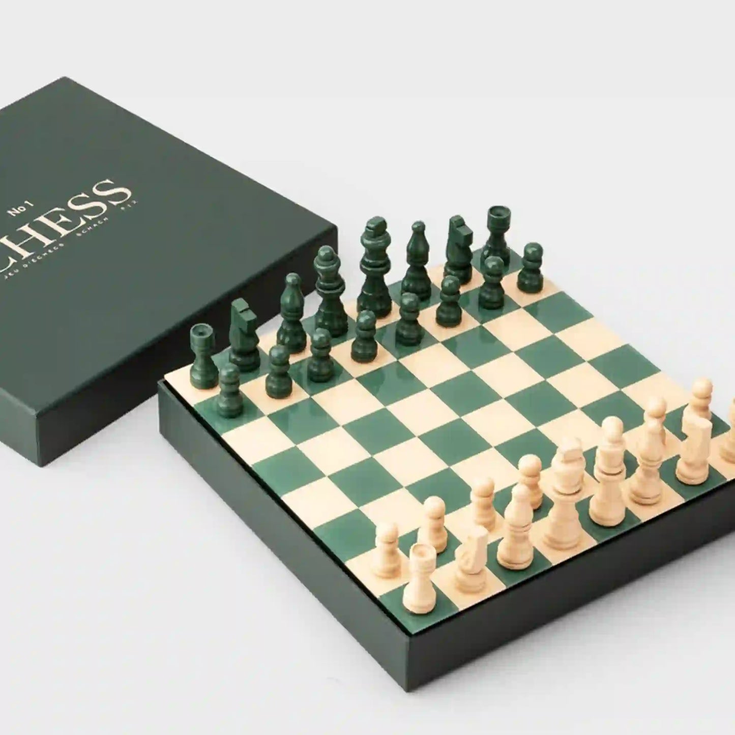 Classic Chess | Green/Cream