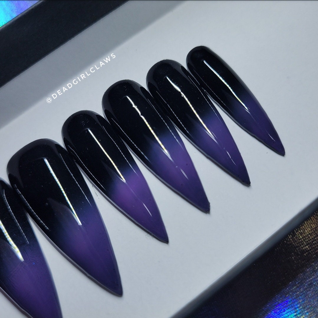 Purple Haze Press on Nail set