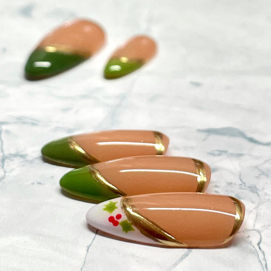 Holly Berry | Luxury Press On Nails