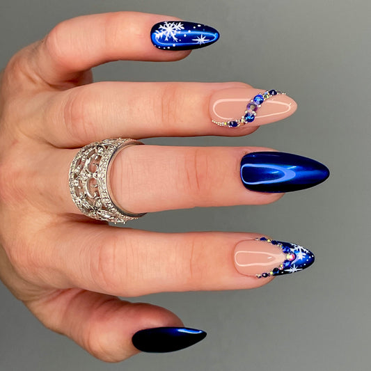 Jack Frost | Luxury Press On Nails