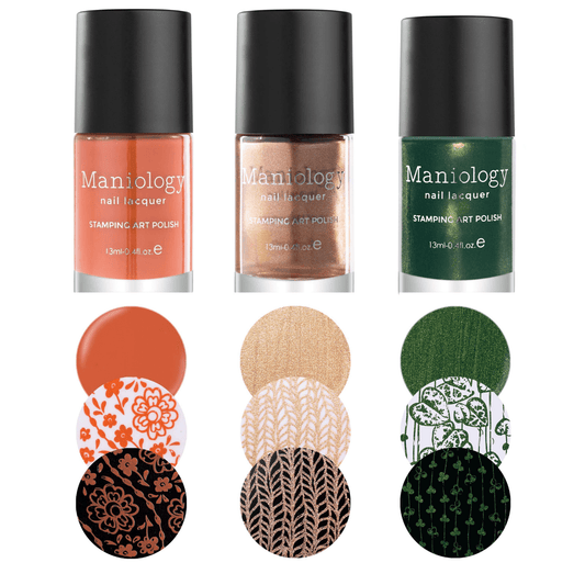 Perfect Trio: 3-Piece Desert Dwellers Nail Stamping Polish Set