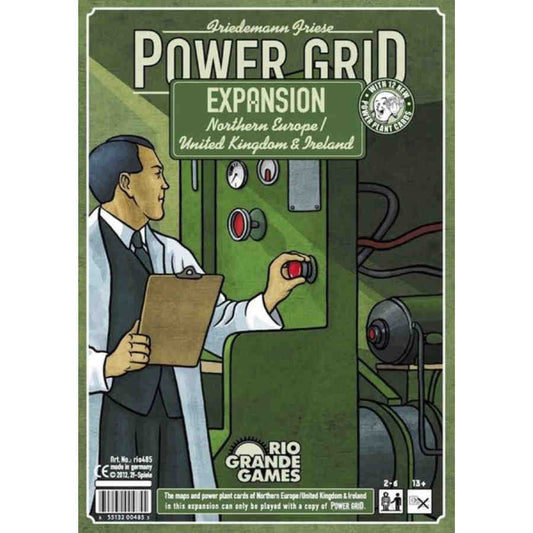 Power Grid Recharged: Northern Europe and UK Expansion (Pre-Order Restock)