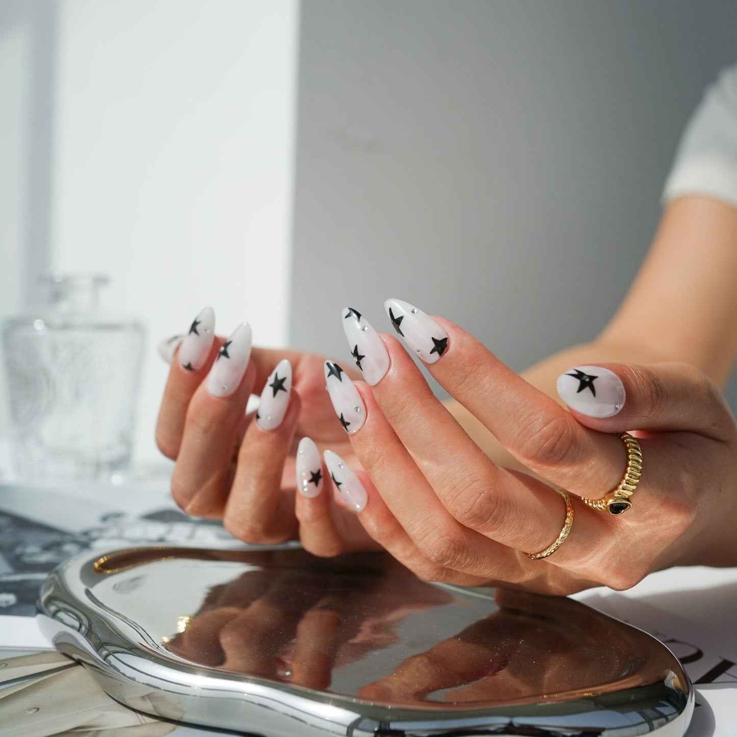 Handmade- Rock Stars Press On Nail Set