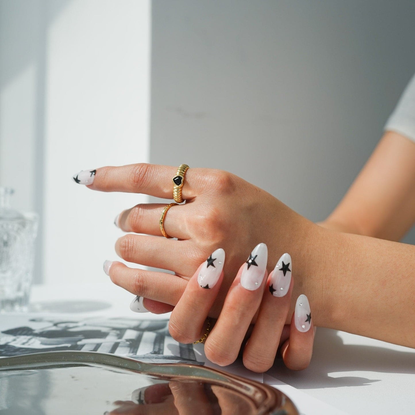 Handmade- Rock Stars Press On Nail Set